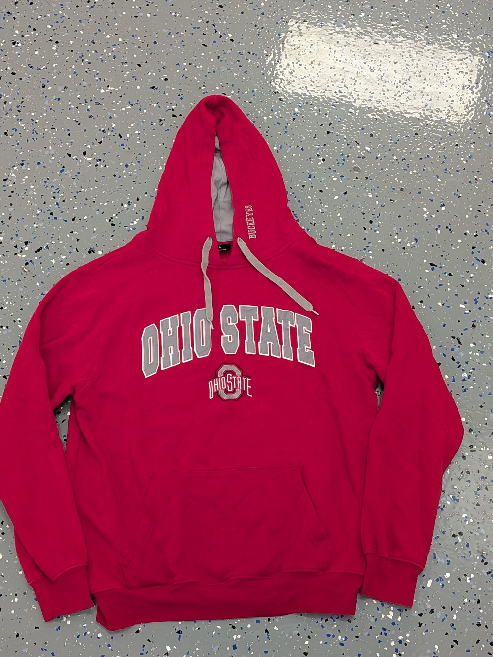 Ohio State Hoodie in Red Like New